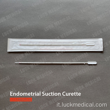 Plastica del catetere di aspirazione endometriale ginecologica